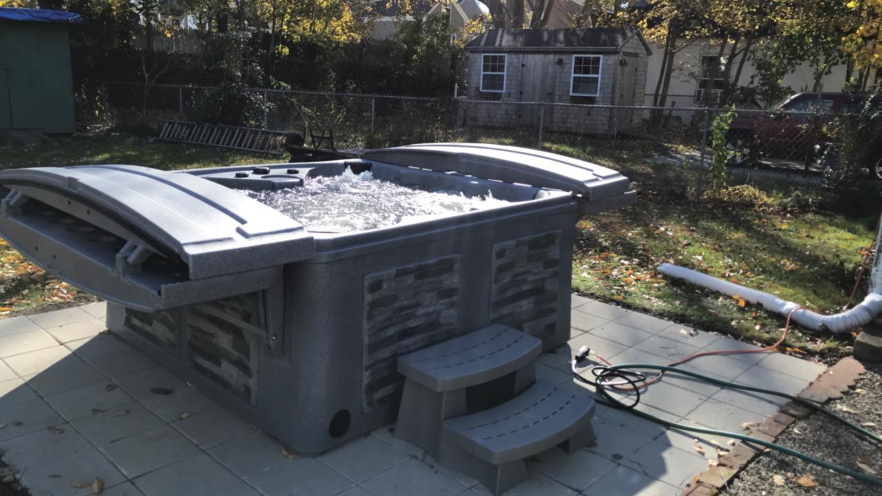 Hot tub movers in Massachusetts